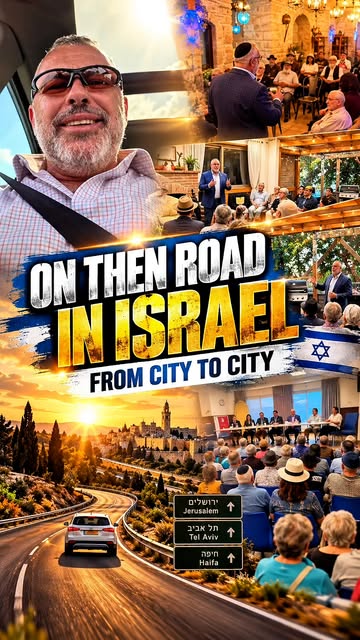God bless you from the road in Israel!