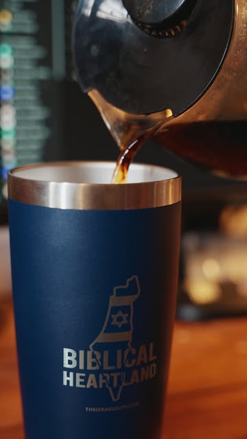 Your morning coffee, now with a purpose. ☕🇮🇱 Every sip supports volunteers working the land in Israel