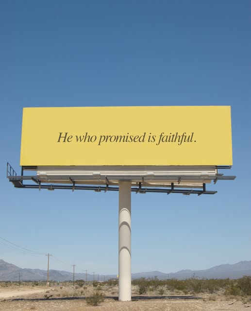 “Let us hold fast the confession of our hope without wavering, for He who promised is faithful.” Hebrews 10:23