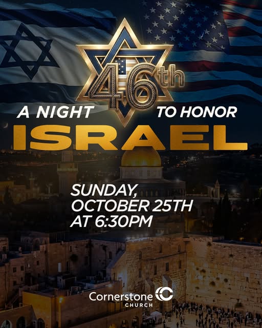 A night for the whole family. 🇮🇱
Tomorrow night, we’re coming together for the 46th Night to Honor Israel. Gather the family and join…