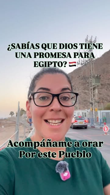 🇪🇬🇮🇱 ¡DIOS NO SE HA OLVIDADO DE EGIPTO!

Desde Israel, frente a las aguas del Mar Rojo, quiero invitarte a orar por Egipto.

Muchos c…