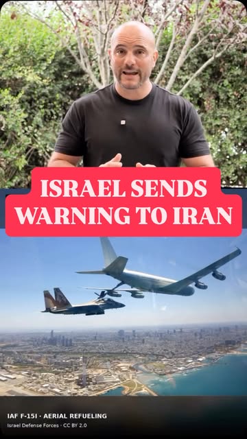 Dozens of Israeli fighter jets reportedly flew toward Iran’s border in a major show of force.

With U.S. military reinforcements and risi…