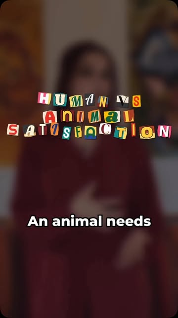We’re not just animals.