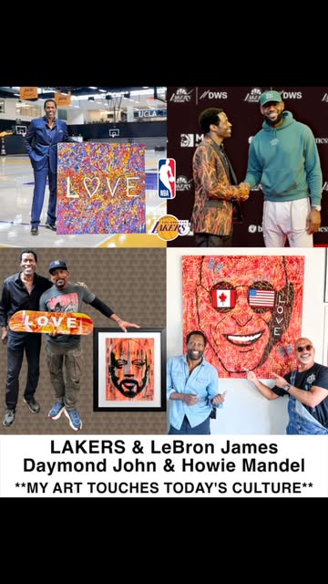 My Art is All About Love !!
Most Importantly It Touches All Aspects of Today’s Cultural Elites in Sports, Business & Entertainment 🤩 
@n…