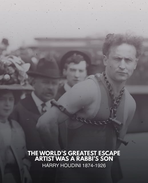 Did you know that Harry Houdini, the great escape artist and world-famous magician, was Jewish? Houdini (né Erik Weisz) was born to a Jew…