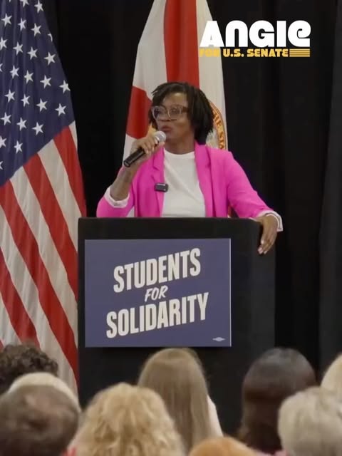 This is candidate Angie Nixon (@angieforfl) who is running for the United States Senate in the state of Florida. 

She is fighting for fa…