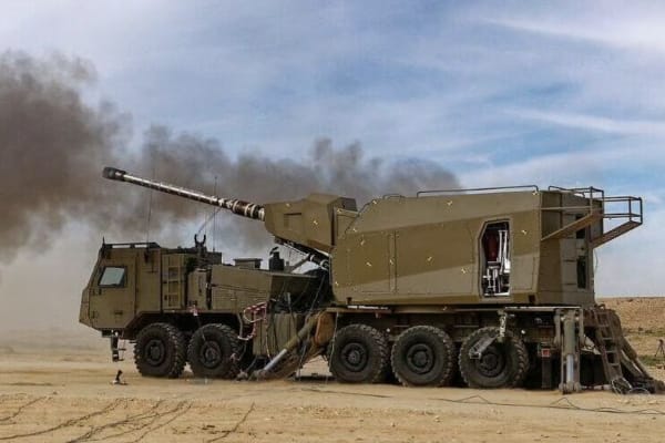 Israel unveils futuristic artillery gun amid Gaza war