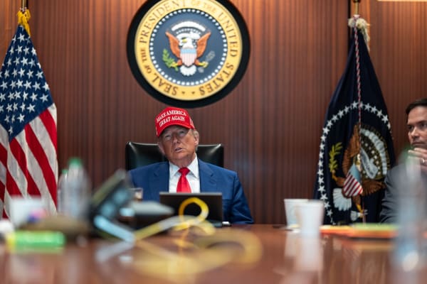 Trump blasts former Russian President Medvedev for saying several countries might give Iran nukes