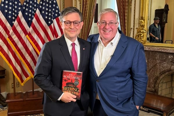 Speaker Johnson to ALL ISRAEL NEWS: Threat of war with China is real – ‘very dangerous time’ – we must be ‘prayerful’ as Trump tries ‘heroically’ to deescalate tensions over Taiwan & trade