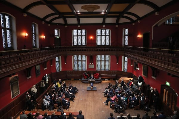 The den of iniquity called the Oxford Union