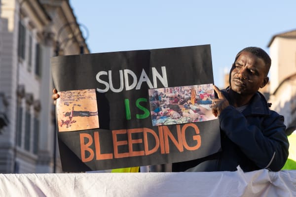 Is Israel involved in the genocidal fighting in Sudan?