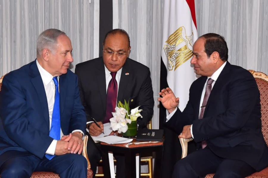 PM Netanyahu plans to mend ties with Egypt by traveling to Cairo, signing multibillion-dollar gas deal