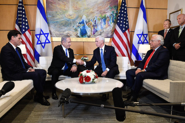 Vice President Mike Pence meeting Rush Limbaugh (photo credit: Pence Twitter feed)