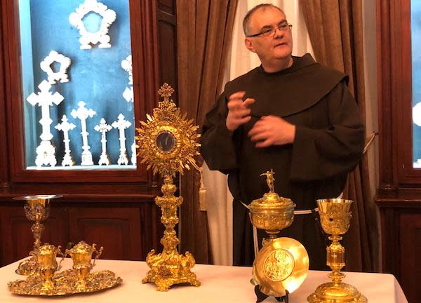 Vestments from Venice that will be on display at the Terra Sancta Museum, currently under construction. (Photo: Terra Sancta Museum Photographic Archive)