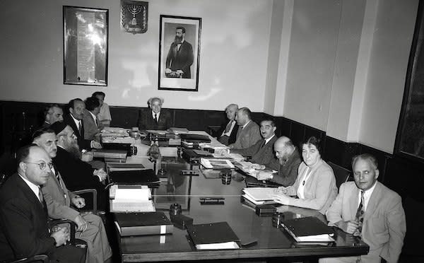 Golda Meir, shown in 1964 (Photo: Wikimedia Commons)