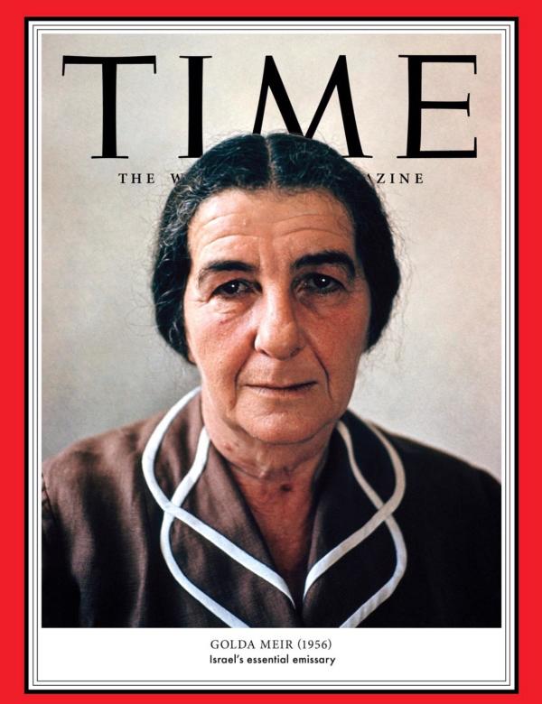 Golda Meir, shown in 1964 (Photo: Wikimedia Commons)