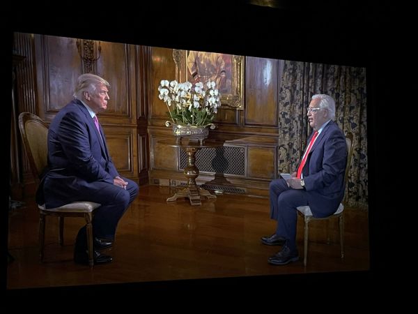 Former U.S. Ambassador to Israel David Friedman and Joel C. Rosenberg (Photo: ALL ISRAEL NEWS)