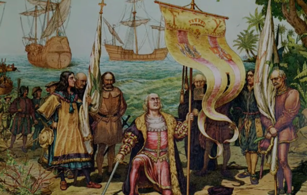Christopher Columbus (Photo credit: Screenshot from the History.com website)
