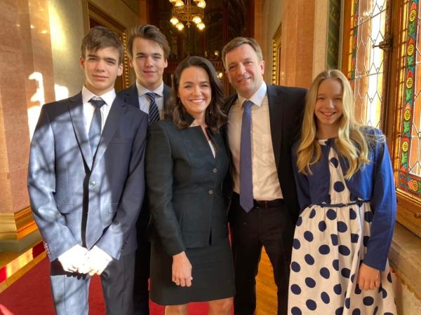 Katalin Novák, president-elect of Hungary (Photo: Katalin Novák’s Facebook page)