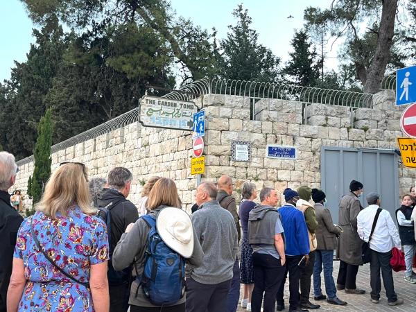 The Garden Tomb in Jerusalem (Photo: ALL ISRAEL NEWS)