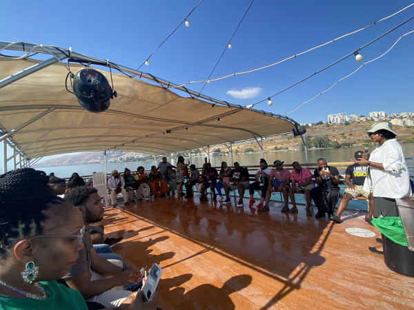 A group of young Christians visiting Israel with Passages (Photo courtesy)