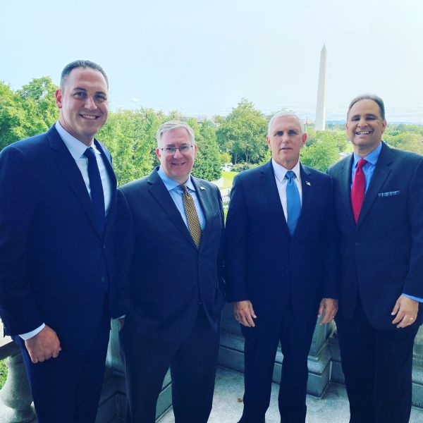 U.S. President Donald Trump's foreign policy strategy could be responsible for bringing these leaders together. Bahrain Foreign Minister Abdullatif Al Zayani, Israeli Prime Minister Benjamin Netanyahu, Trump and UAE Foreign Minister Abdullah bin Zayed Al Nahyan. (Photo: White House)