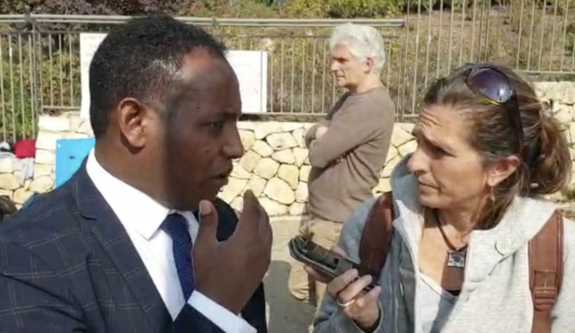 ALL ISRAEL NEWS Senior Correspondent Nicole Jansezian interviews Knesset Member Gabi Yevarkan (Photo: Screenshot)
