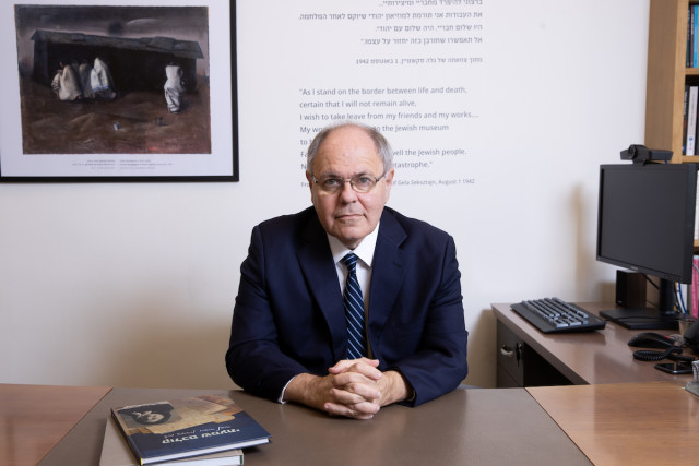 Dani Dayan (Photo: Alex Kolomoisky/Yad Vashem)