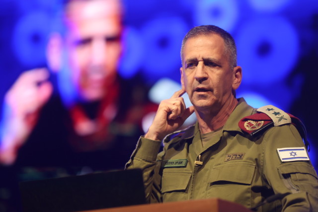 IDF Chief of Staff Aviv Kochavi at a conference in Modi'in, June 12, 2022. (Photo: Flash90)
