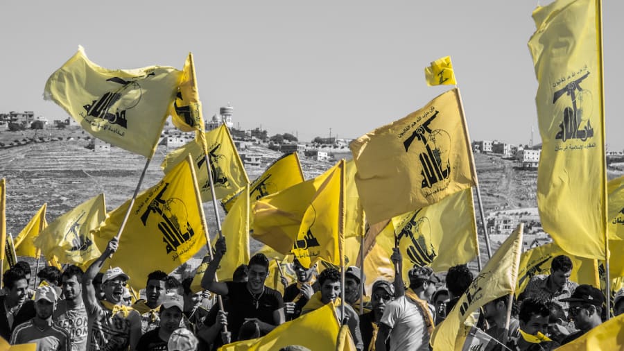 Hezbollah supporters during Liberation Day in southern Lebanon, May 25, 2014 (Photo: Shutterstock)