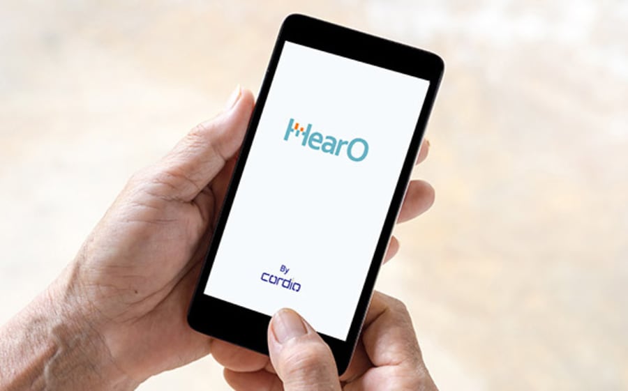 HearO app (Photo: Cordio Medical)