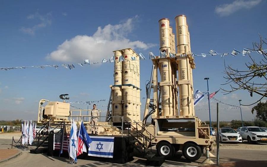 Arrow 3 missile defense system delivered to the Israeli Air Force on January 18, 2017. (Photo: Israeli Defense Ministry)