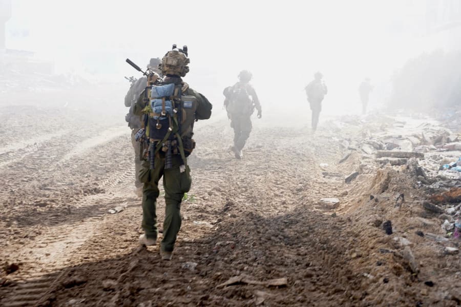 Israeli forces operating in Gaza (Photo: IDF)