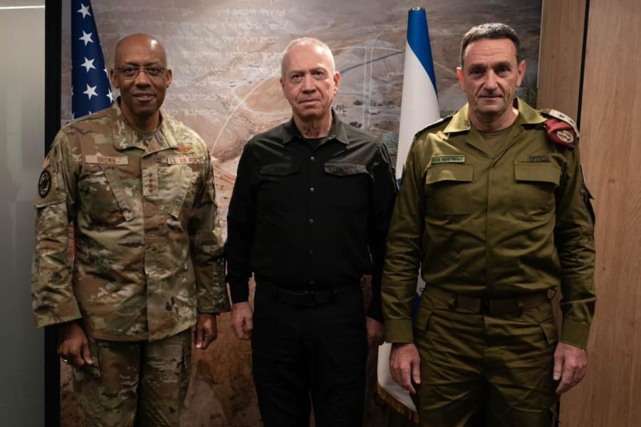 Visiting region to avoid 'broader escalation,' highest US general discusses  Iran threat, Hezbollah tensions with Israel's DM Gallant & IDF Chief Halevi  | All Israel News