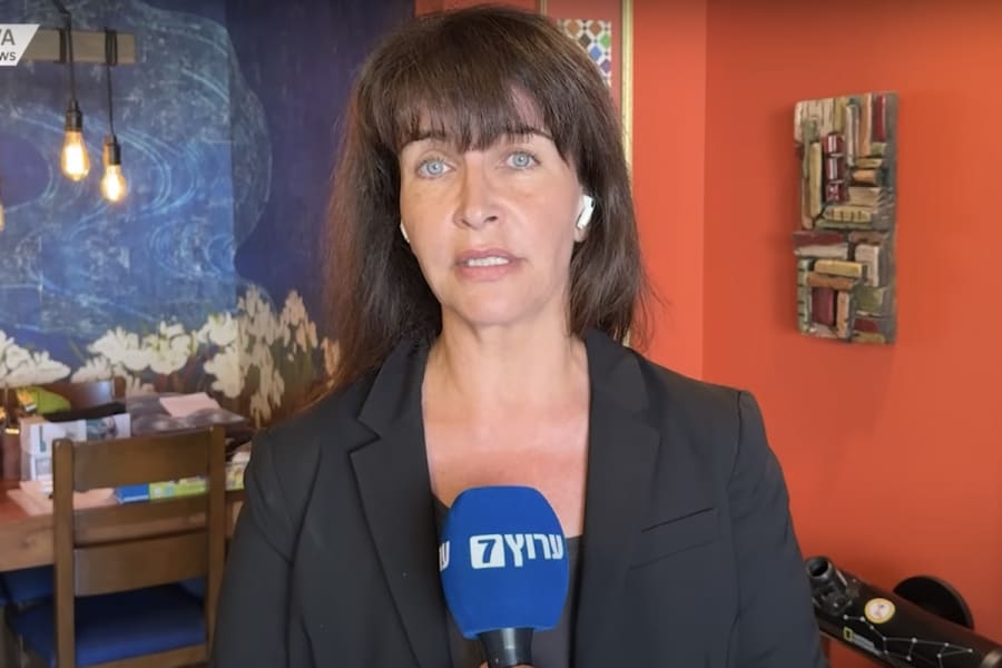 Dr. Einat Wilf in an interview with Israel National News (Photo: Screenshot)