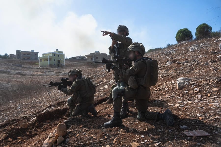 Soldats israéliens en opération au Sud-Liban (Photo : IDF)