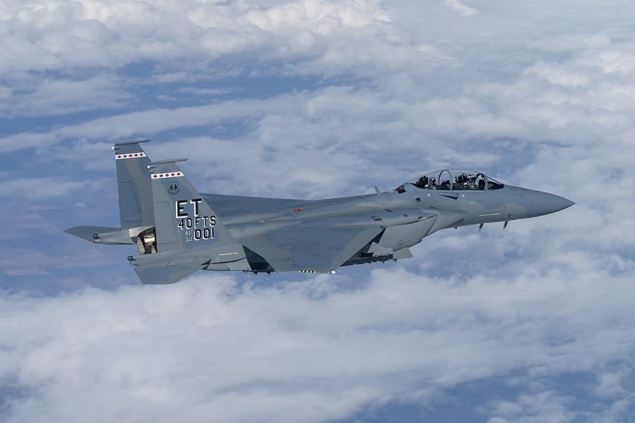 An F-15EX Eagle II from the 40th Flight Test Squadron, March 2021 (Photo: Public Domain)