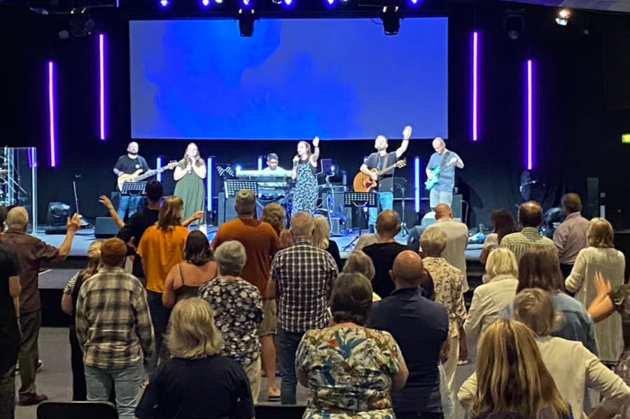Worship evening at Kingdom Faith Church, London, March 16, 2025. (Photo: Kingdom Faith Church / Facebook)