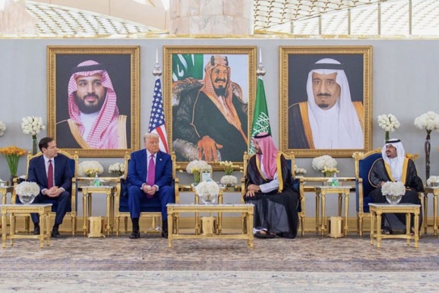 US President Donald Trump visiting Saudia Arabia, May 14, 2025 (Photo: White House)