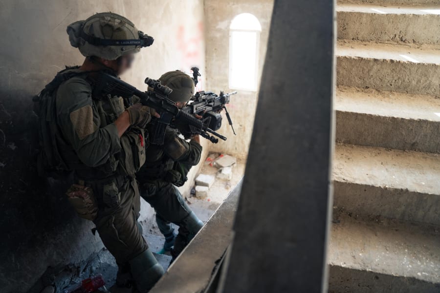 Israeli soldiers in Gaza (Photo: IDF)