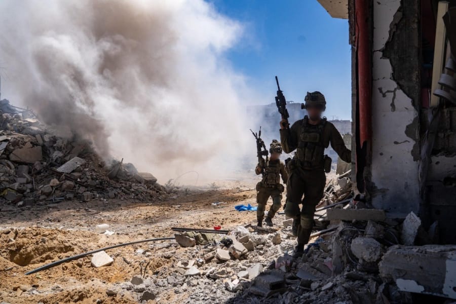 Israeli soldiers operating in Gaza (Photo: IDF)