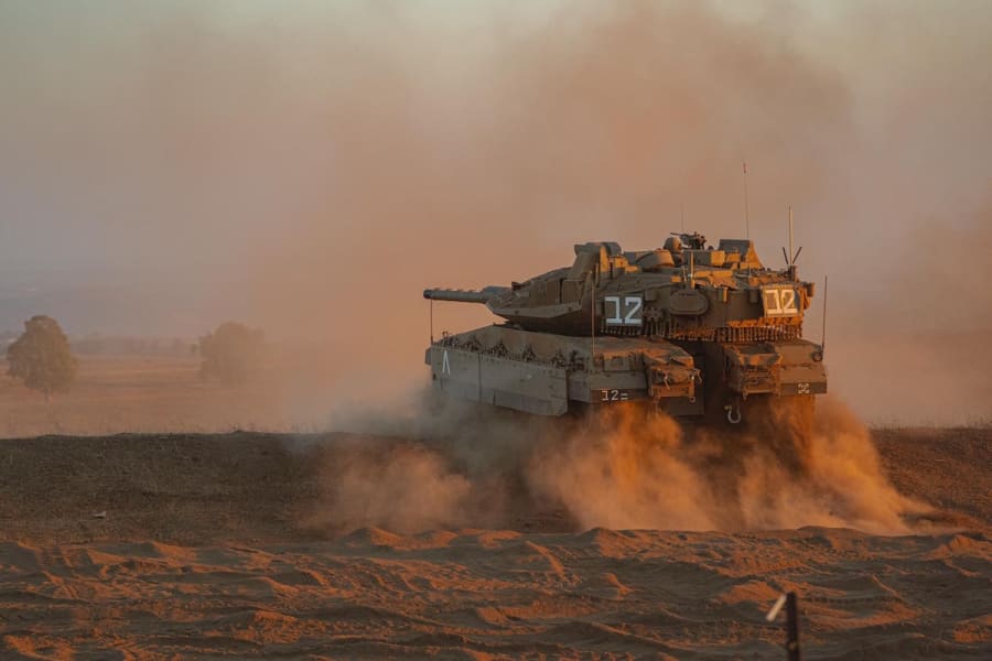 Illustrative - Israeli tank (Photo: IDF)