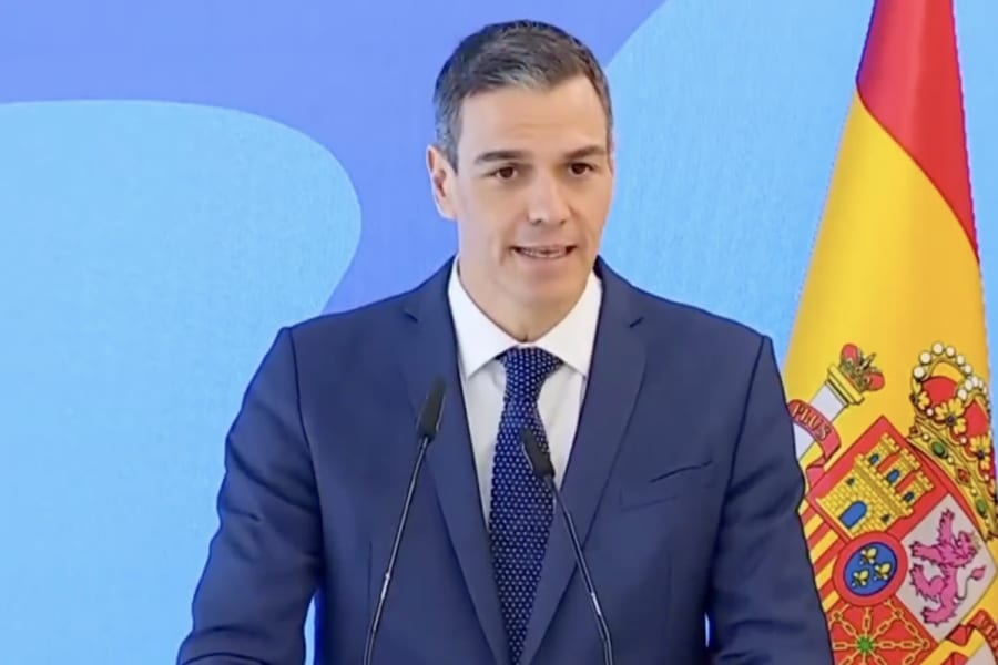 Spanish Prime Minister Pedro Sánchez (Photo: Screenshot)