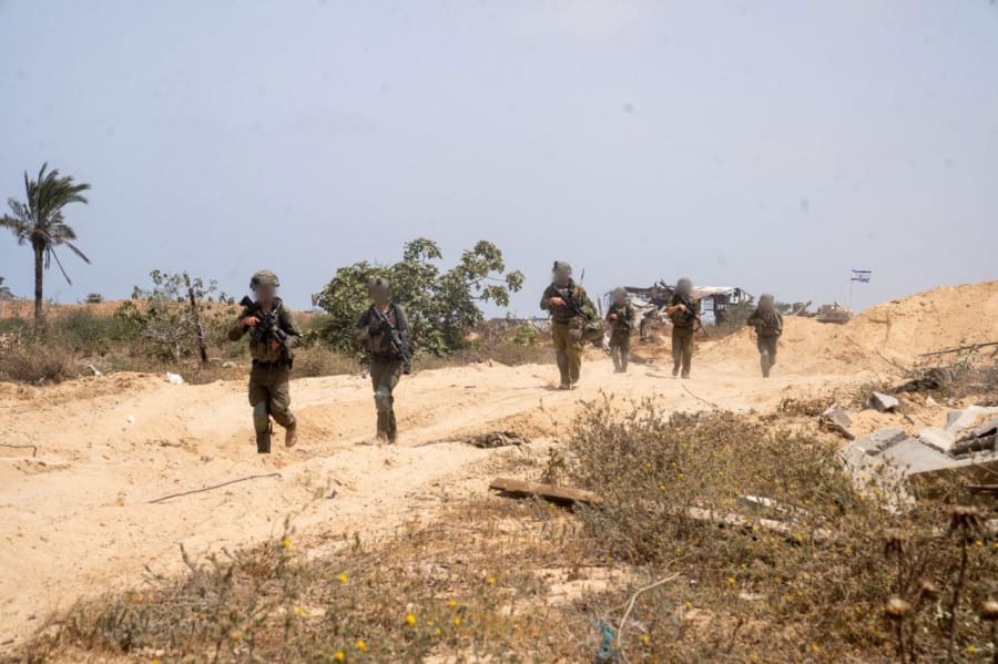 Illustrative - Israeli soldiers in Gaza (Photo: IDF)