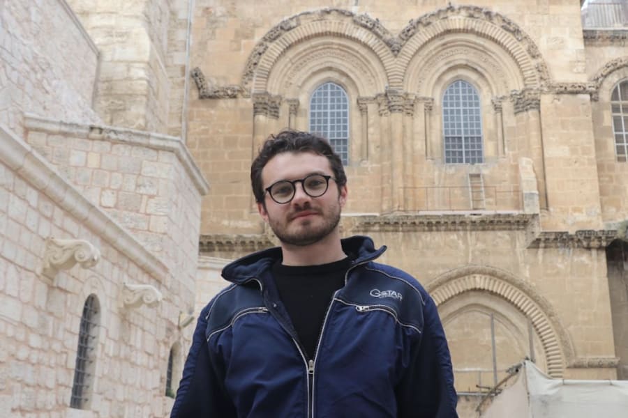 From one of my daily visits to the Church of the Holy Sepulcher