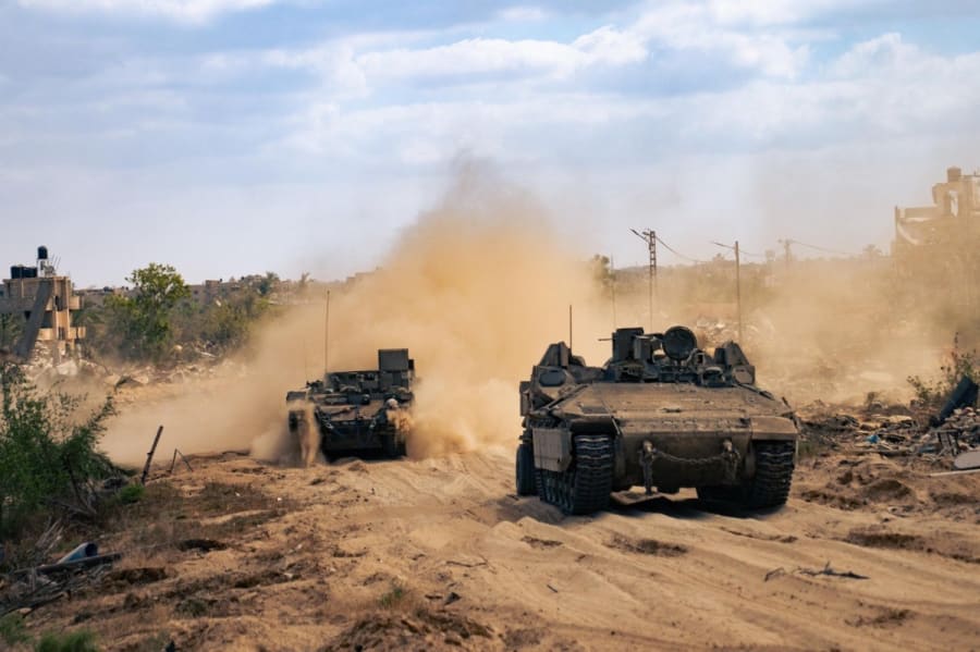 Forces israéliennes à Gaza (Photo : IDF)