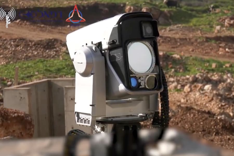 Rafael’s laser interceptor (Photo: Rafael)
