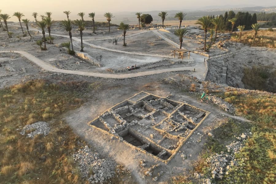 Area X of Tel Megiddo at the end of the 2022 excavation season (Photo: The Megiddo Expedition)