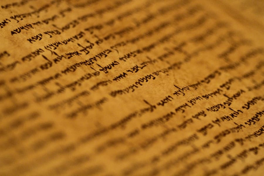 Scrolls, which include the oldest known surviving biblical manuscripts dated between 150 BC and 70 AD, on display at the Israel Museum in Jerusalem on September 26, 2011. (Photo: Miriam Alster/Flash90)