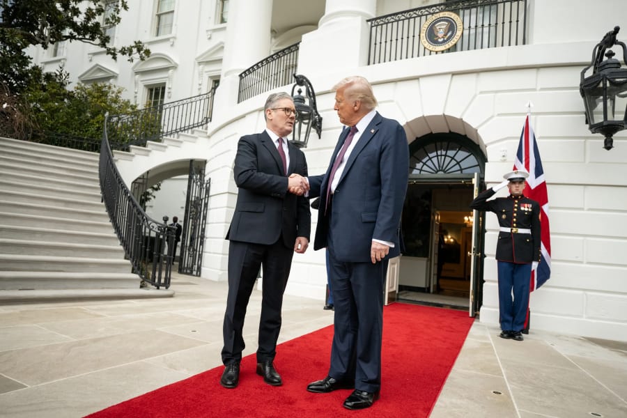 President Trump Hosts UK Prime Minister Keir Starmer, Feb 27, 2025. Photo: The White House